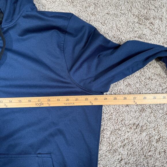 Rhone Full Zip Hoodie Mens Size Large Blue Sweatshirt Jacket - Picture 6 of 11